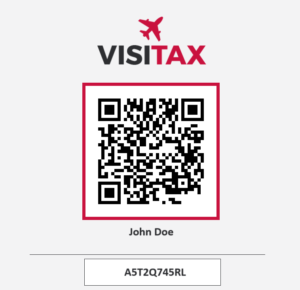 Visitax QR